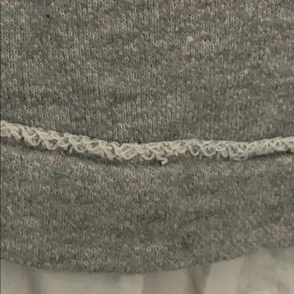 Grey and Lace Anthropologie Sweater - Picture 5 of 5